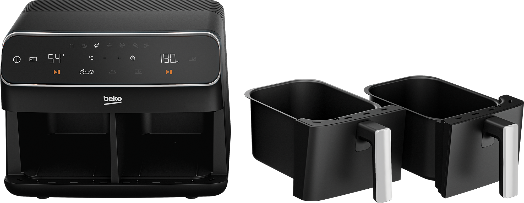 Beko 2 in 1 Digital 8.5 L Air Fryer - FRL 5388 B