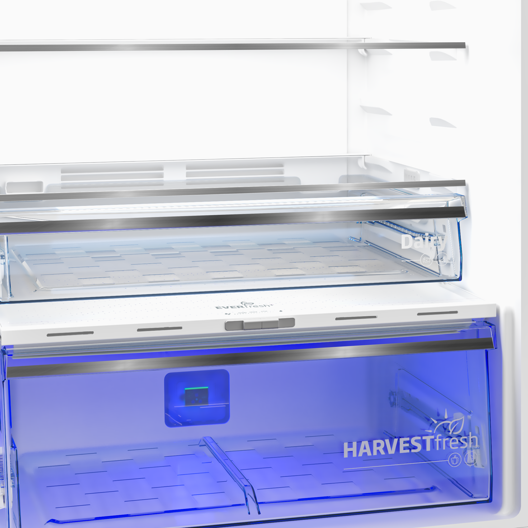 Beko 590L Top Freezer Digital Inverter Refrigerator - B3RDNE590ZB