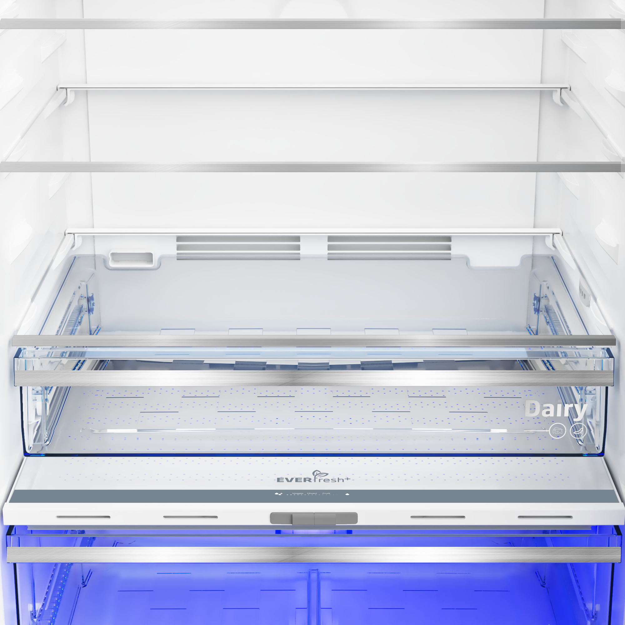 Beko 590L Top Freezer Digital Inverter Refrigerator - B3RDNE590ZB