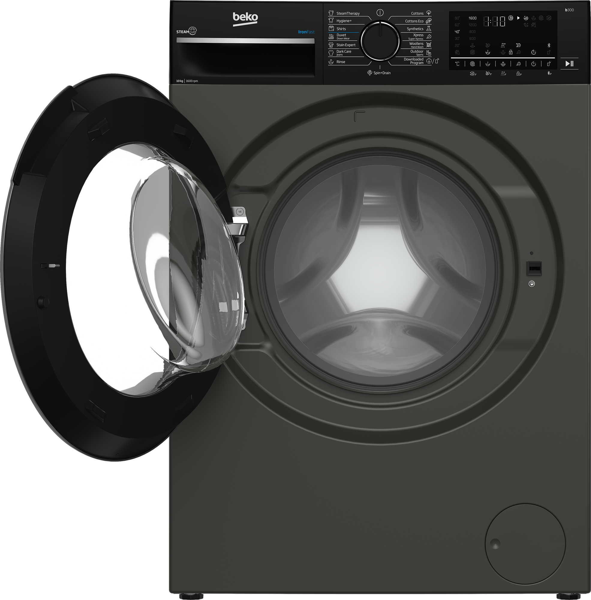 Beko 10 KG Front Loading Washing Machine - B3WFU501040MCI