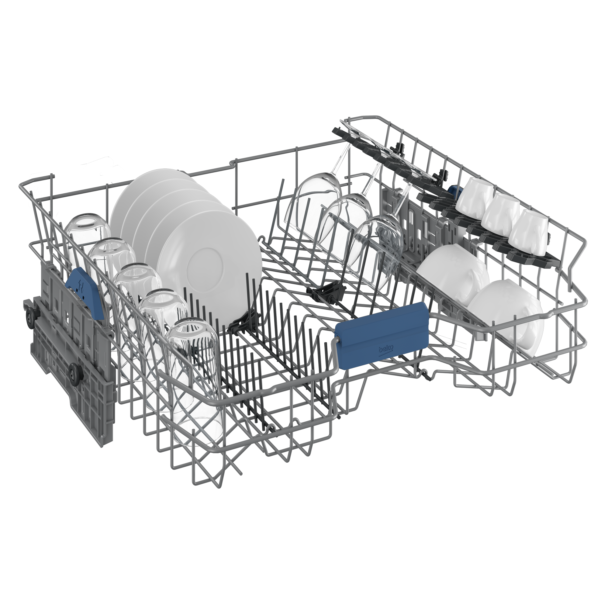 Beko 15 Person 60cm 6 Program Dishwasher - BDFN26520XQ