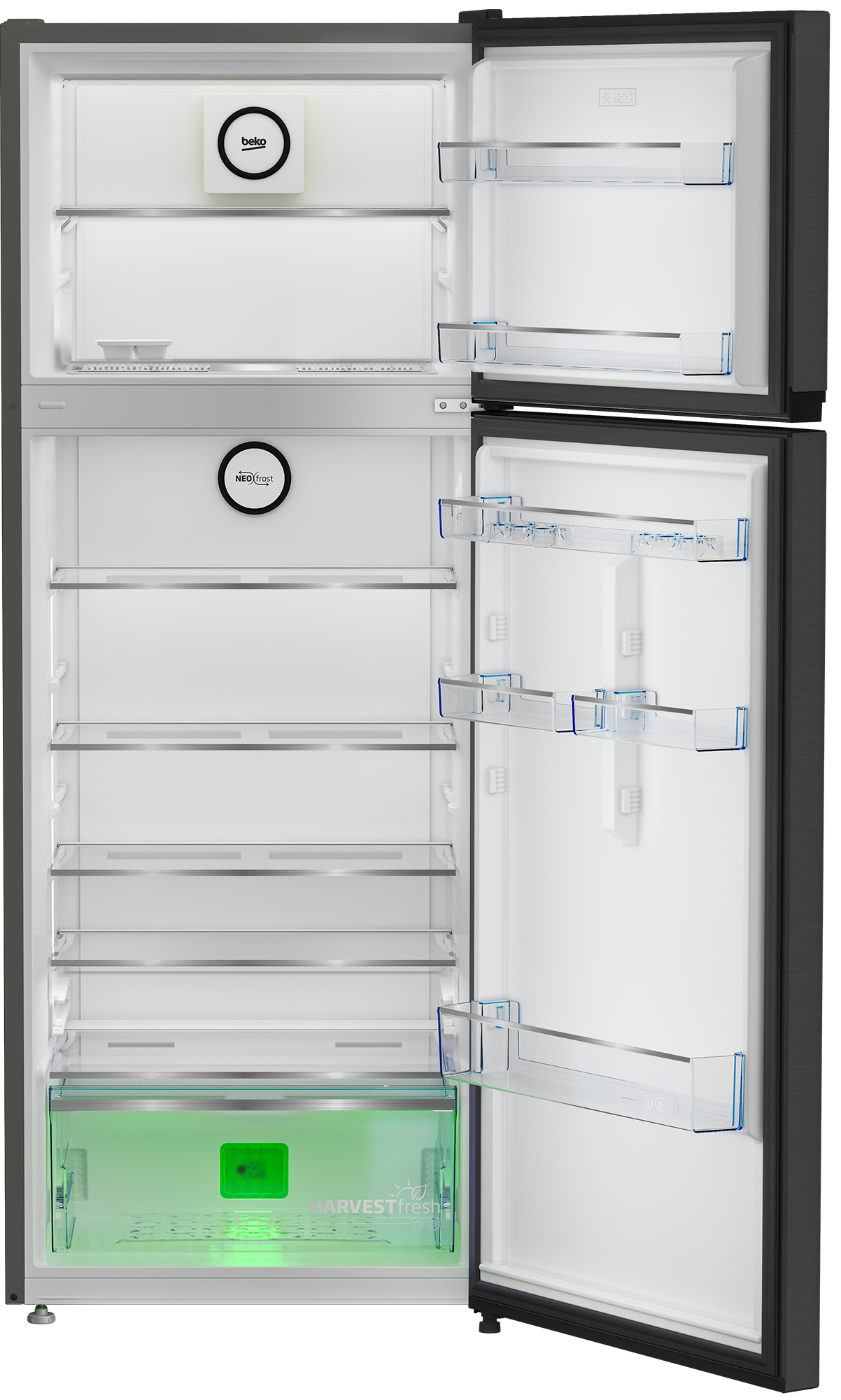 Beko 455L Top Freezer Inverter Refrigerator - RDNG551M20XBR