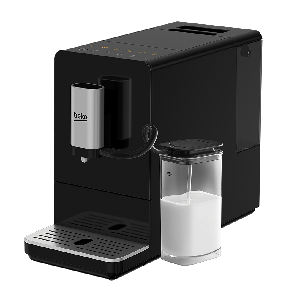 Beko 19 Bar Espresso Machine with Milk Frother and Touch Controls - CEG 3194 B