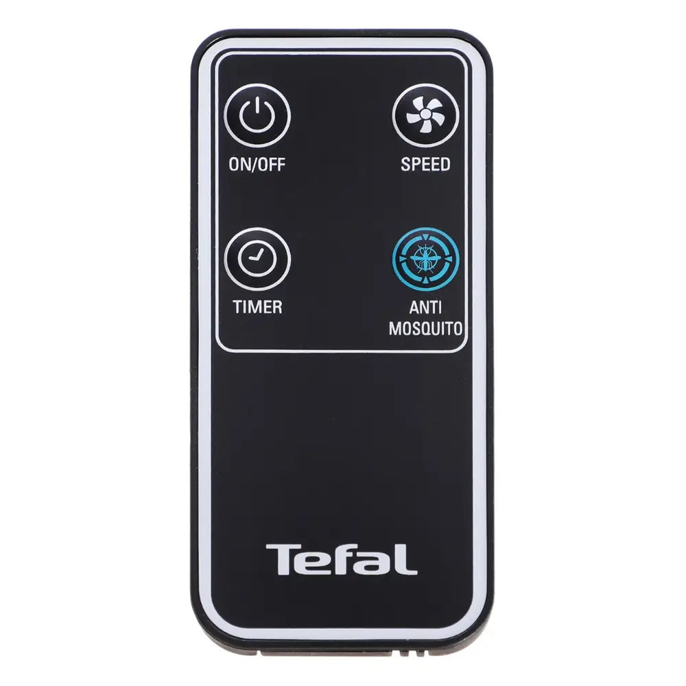 مروحة تيفال سايلنس فورس طاردة للبعوض مع جهاز تحكم عن بعد، 16 بوصة، 3 سرعات، أسود - VG4135EE