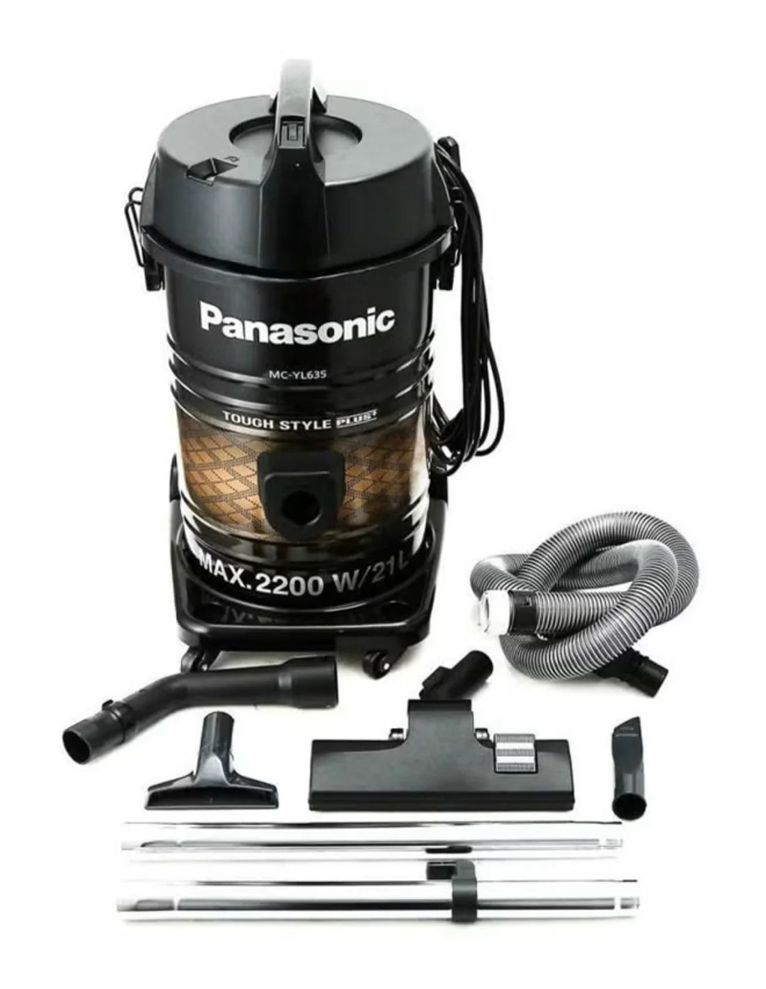 Panasonic Tough Style Plus+ 21L 2200W Drum Vacuum Cleaner - MC-YL635