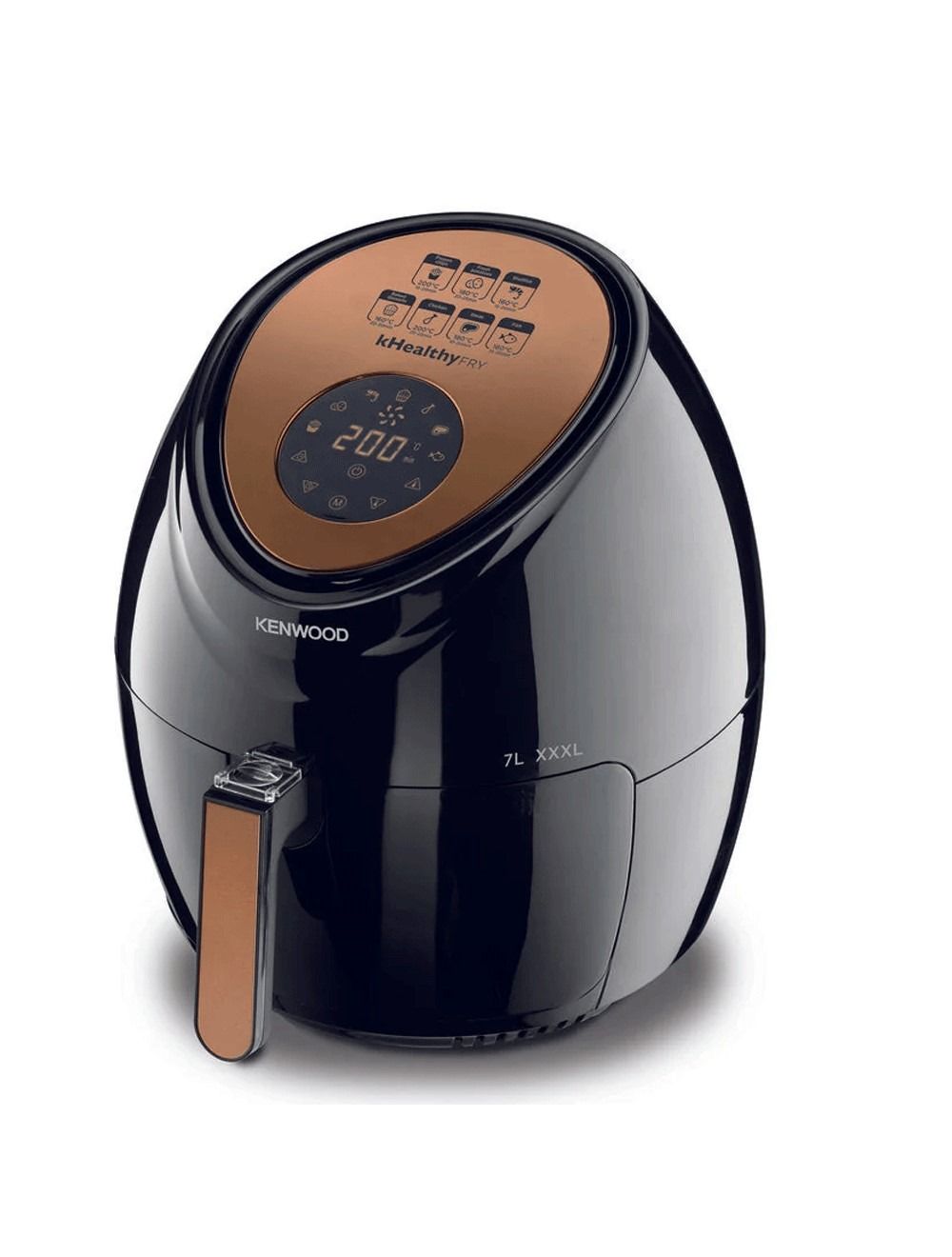 Kenwood 7L 1800W Digital Air Fryer - HFP72.000BK