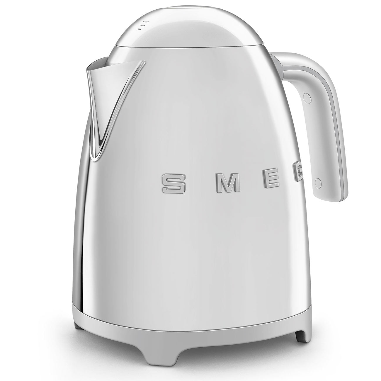 غلاية كهربائية SMEG 50's Retro Iconic سعة 1.7 لتر، 7 أكواب، من الفولاذ اللامع