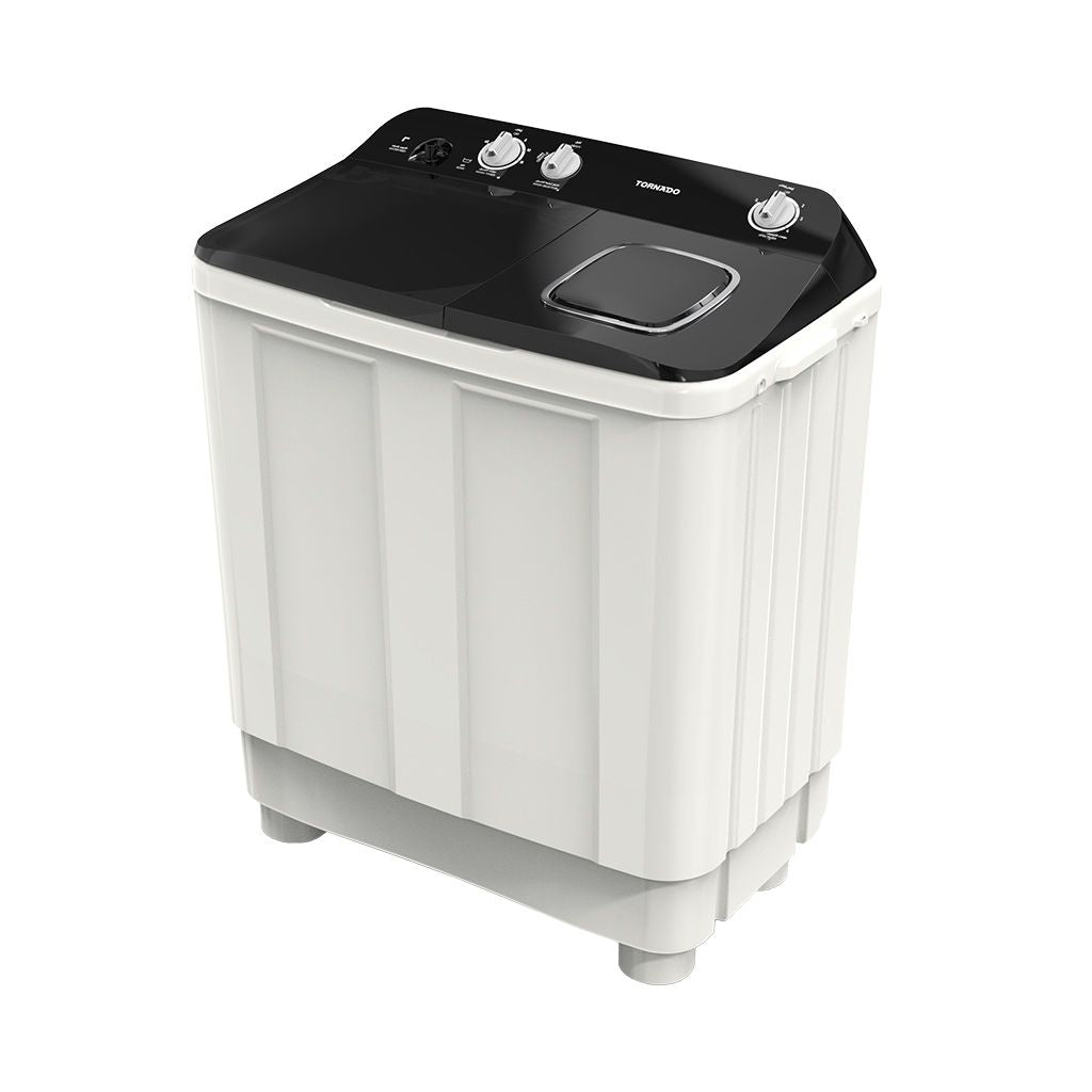 Tornado 12KG Top Loading Half Automatic Washing Machine - TMH-HS12C(WK)