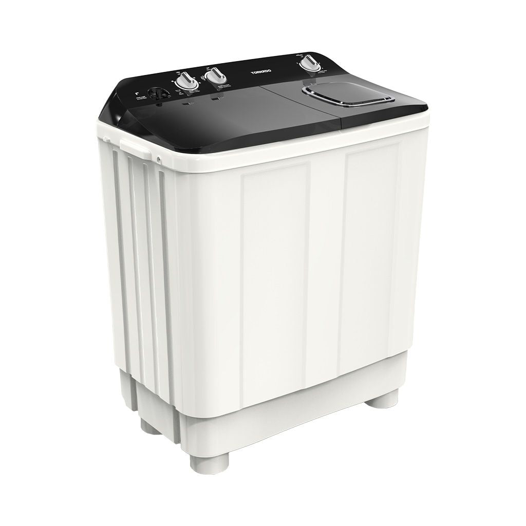 Tornado 12KG Top Loading Half Automatic Washing Machine - TMH-HS12C(WK)