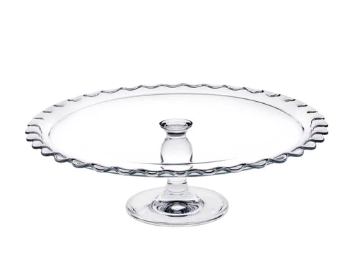 Pasabahce Maxi Patisserie Footed Serving Platter - 37cm