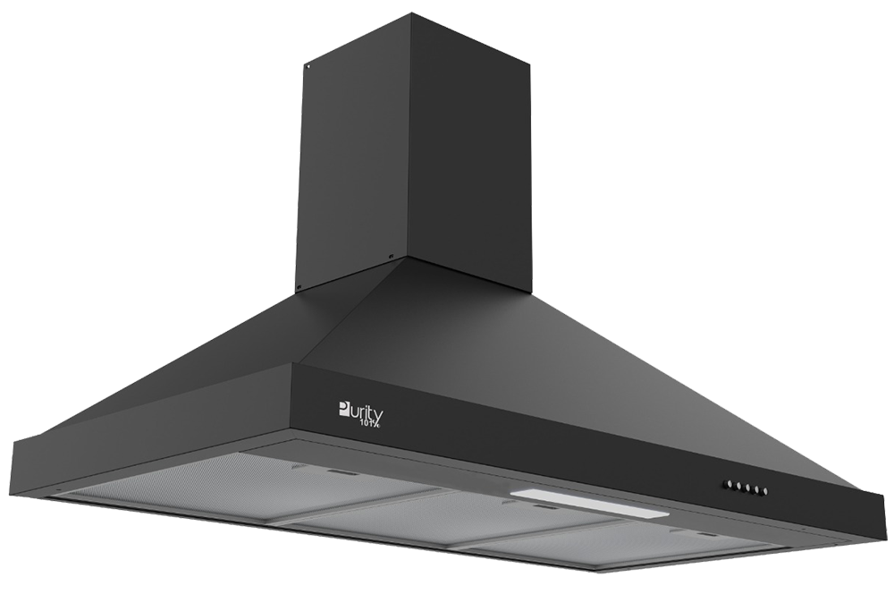 شفاط مطبخ مدمج من بيوريتي روما بيراميد ROMABL90CM