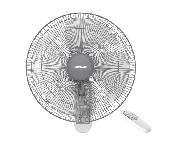 Tornado 16 Inch 4-Blade Wall Fan with Remote Control - TWF-30