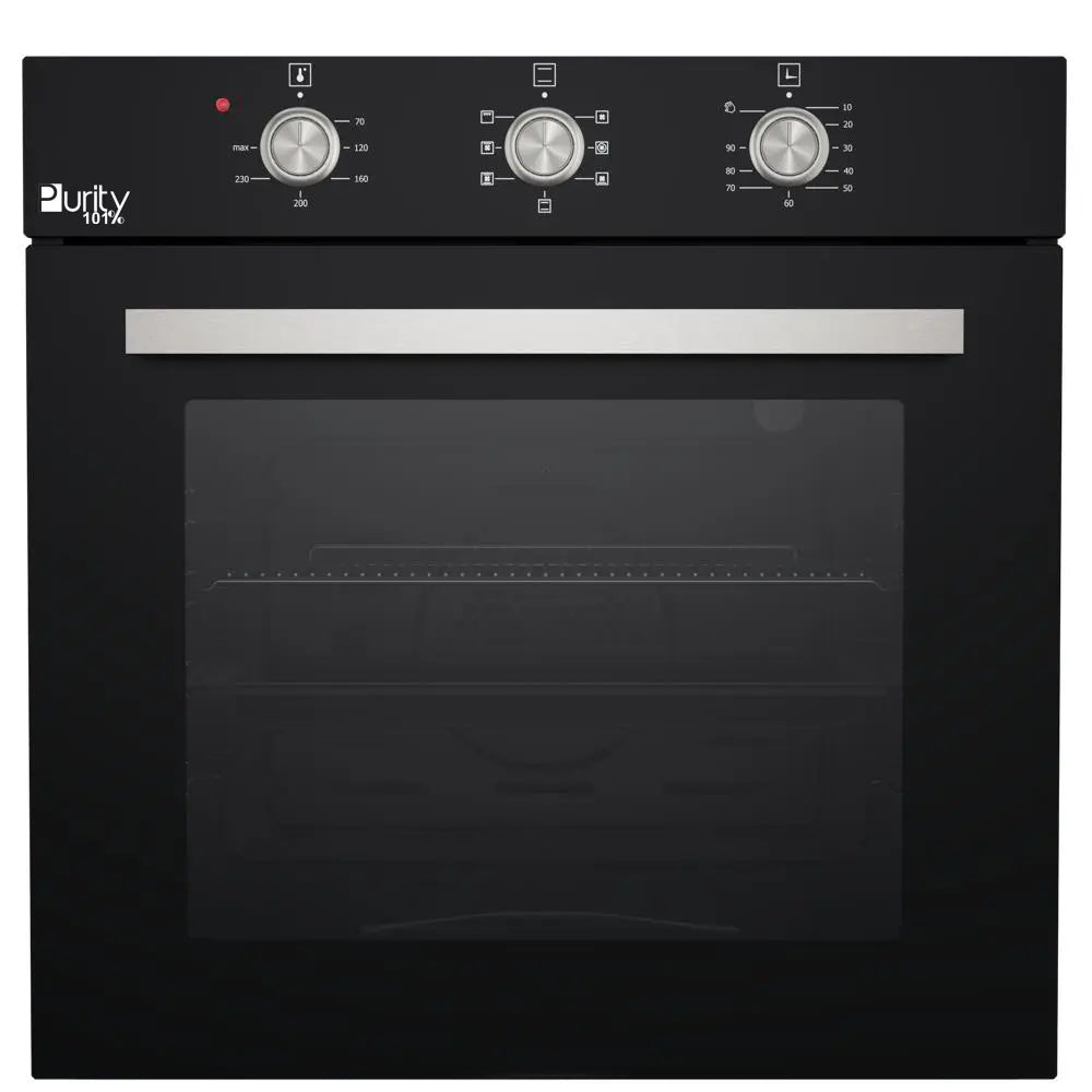 Purity 76L 60cm Electric Built-in Oven - PT806EEBL