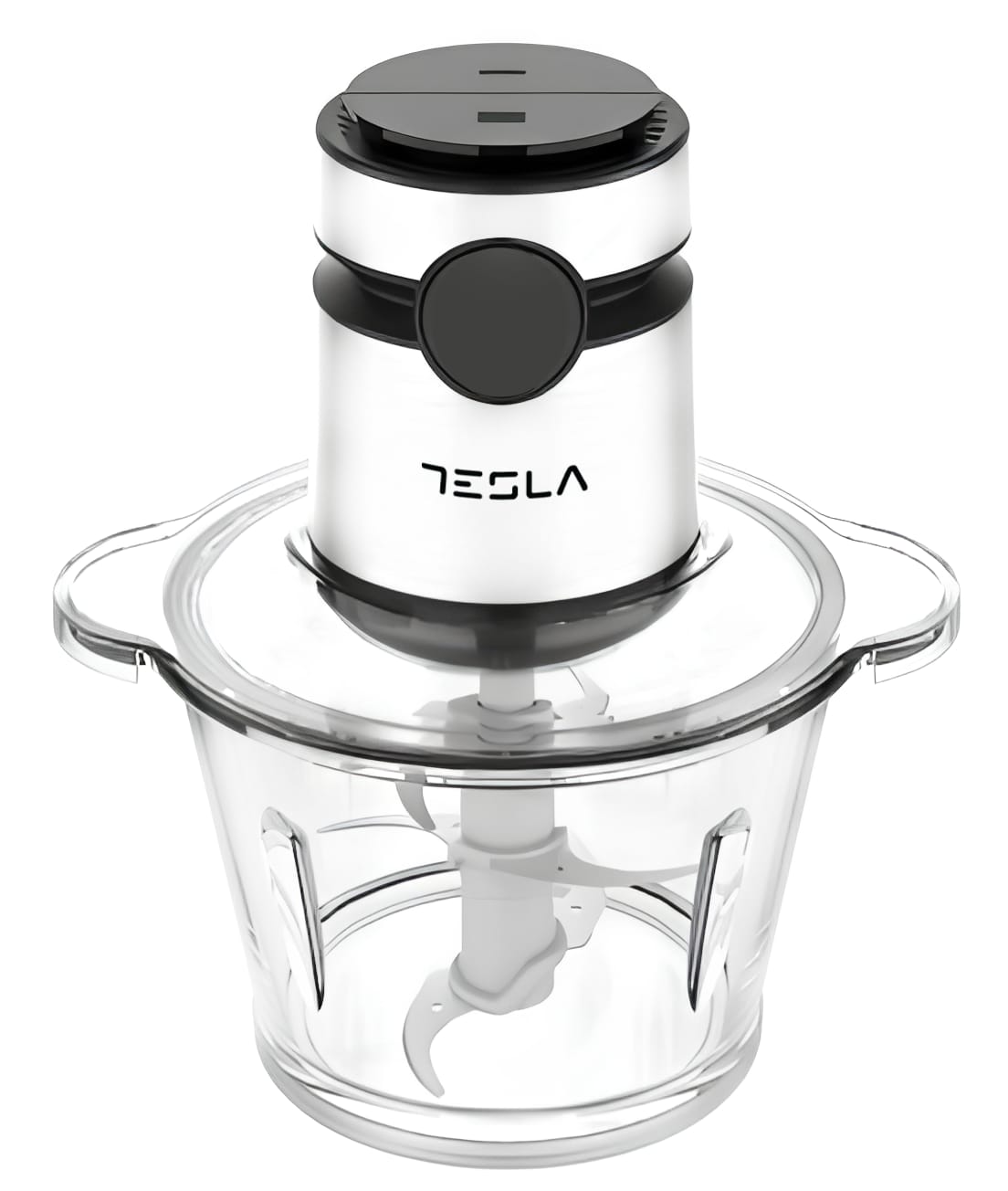 TESLA Chopper, 3 Liter, 500 Watt, Silver Black - TSL-CH100