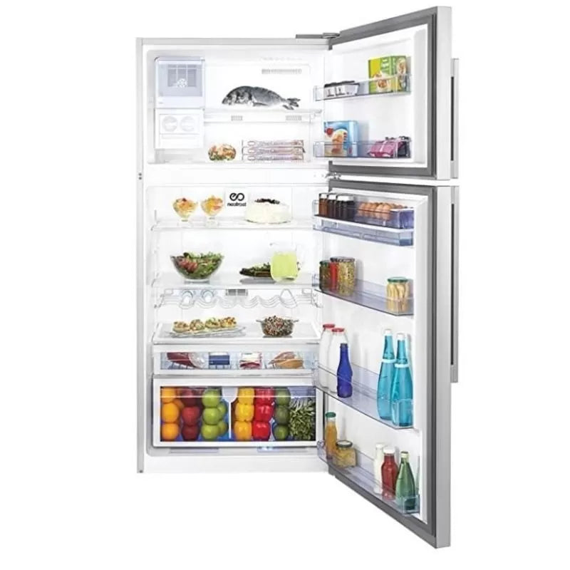 Beko 600 L Top Freezer Refrigerator with Water Dispenser - RDNE600K20DX