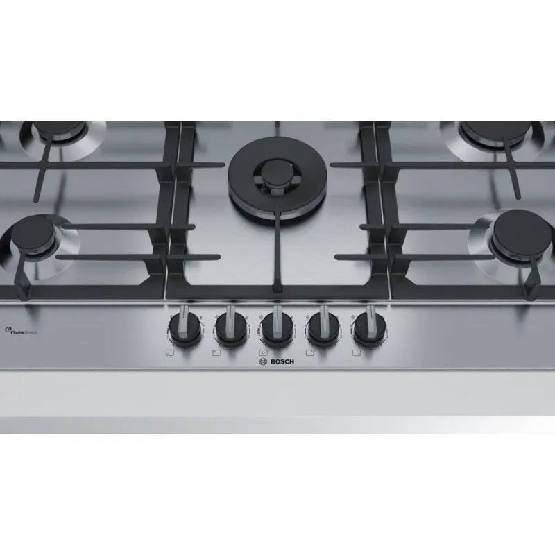 Bosch Series 6 | 90cm 5-Burner Built-In Gas Hob - PCR9A5B90