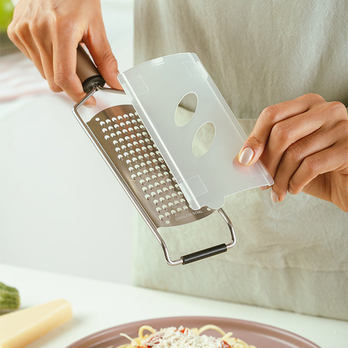 NAVA Stainless steel grater "Misty" 32cm Made in Greece