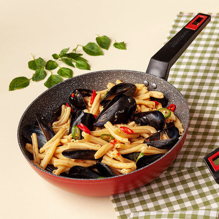 NAVA Fry pan Terrestrial with granite Made in Greece