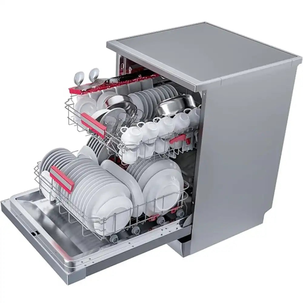 Toshiba 13-Person 6-Program 60cm Freestanding Dishwasher - DW-13F8AF(SS)-EG