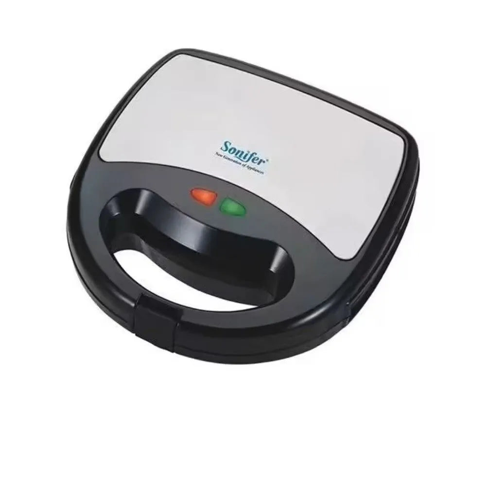 Sonifer Sandwich Maker, 750 Watt, Black Silver - SF-6025
