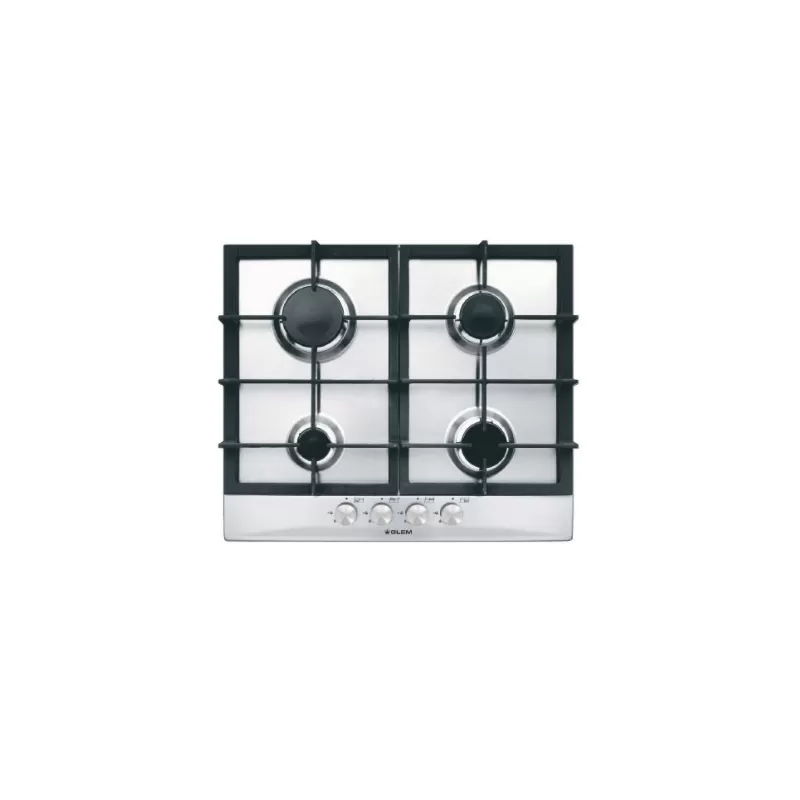 Glem Gas 4-Burner 60cm Built in Gas Hob - GT64HIX