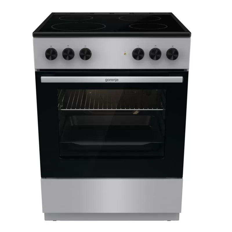 Gorenje 60cm 4-Burner Freestanding Electric Cooker - GEC6A11SG