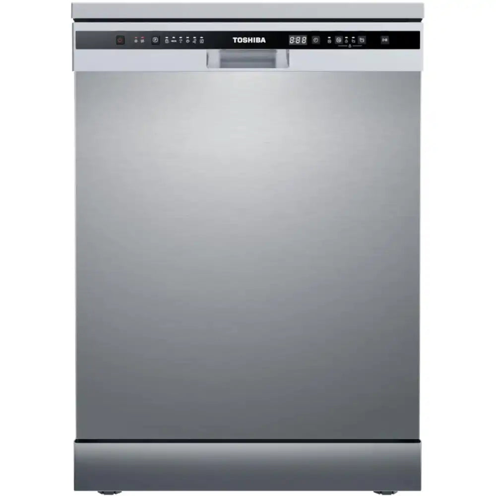 Toshiba 13-Person 6-Program 60cm Freestanding Dishwasher - DW-13F8AF(SS)-EG