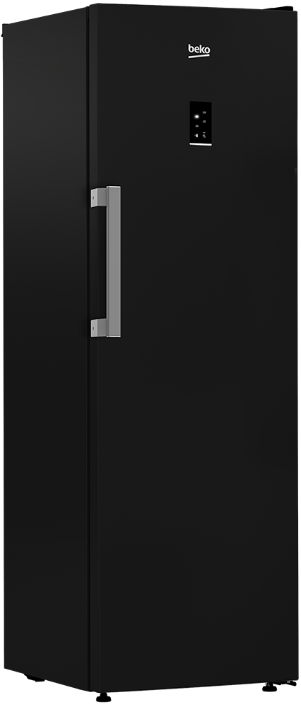 Beko No Frost Upright Freezer , 8 Drawers , Digital Display , Black , B3RFNE314ZXPEB1