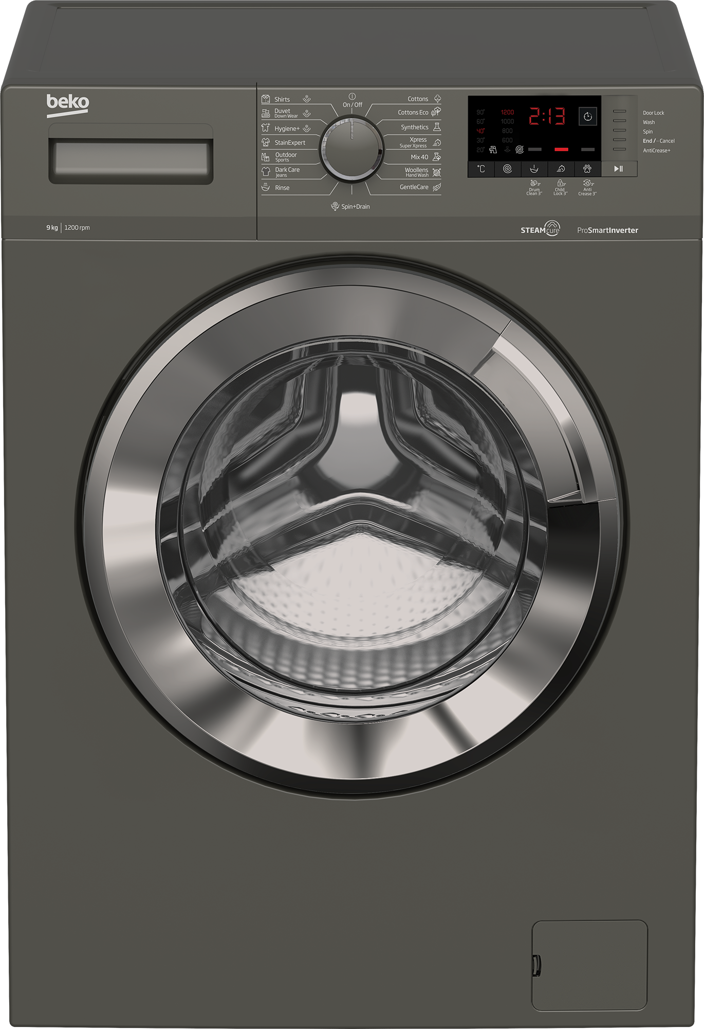 Beko 9 KG Front Loading Inverter Washing Machine - WTX 91232 XMCi 2