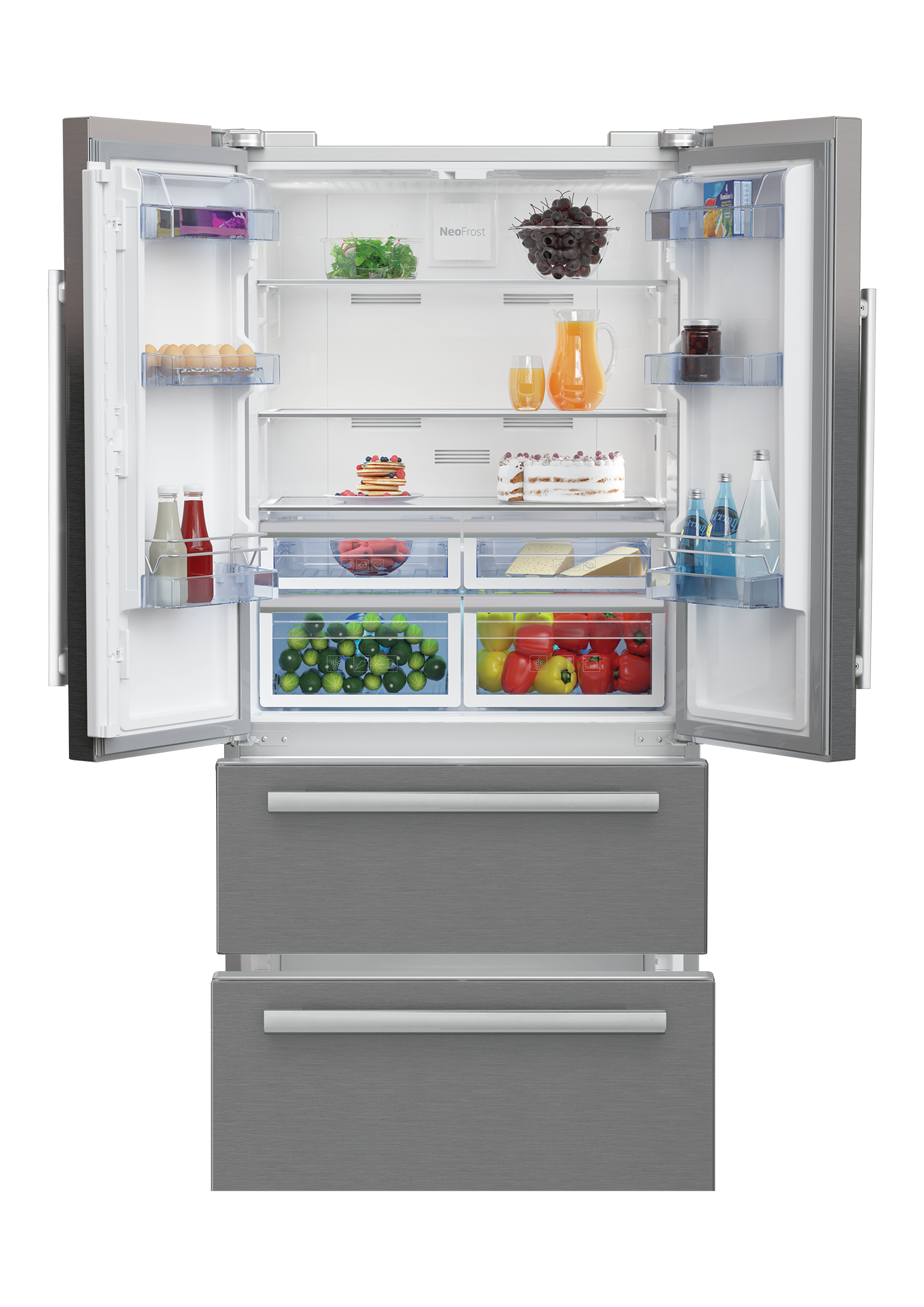 Beko 539 L French Door Inverter Refrigerator - GNE60500X