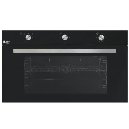 Purity 90cm 98L Digital Built-in Gas Oven With Gas Grill Black KPT907GGD-GBL