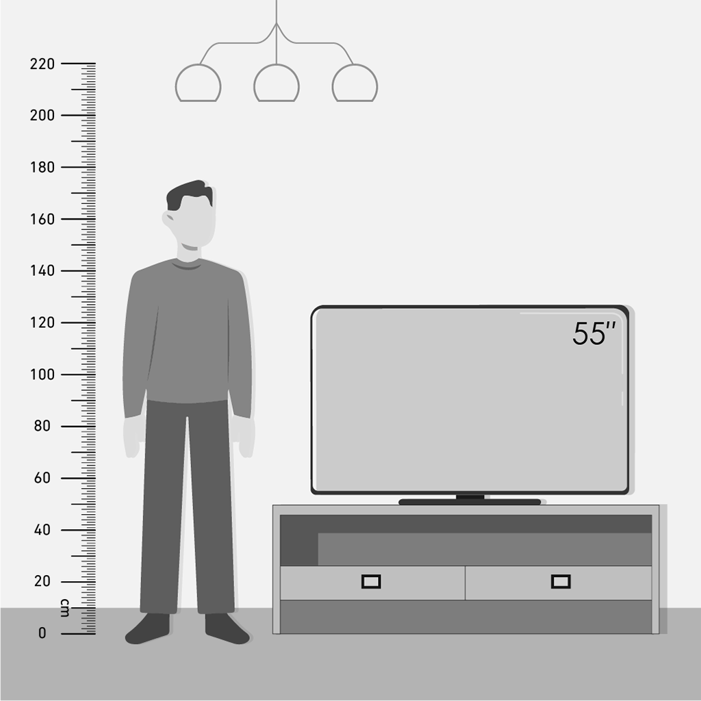 تلفزيون شارب الذكي 4K بدون إطار، 55 بوصة، مع جهاز استقبال مدمج، 4T-C55FL6EX