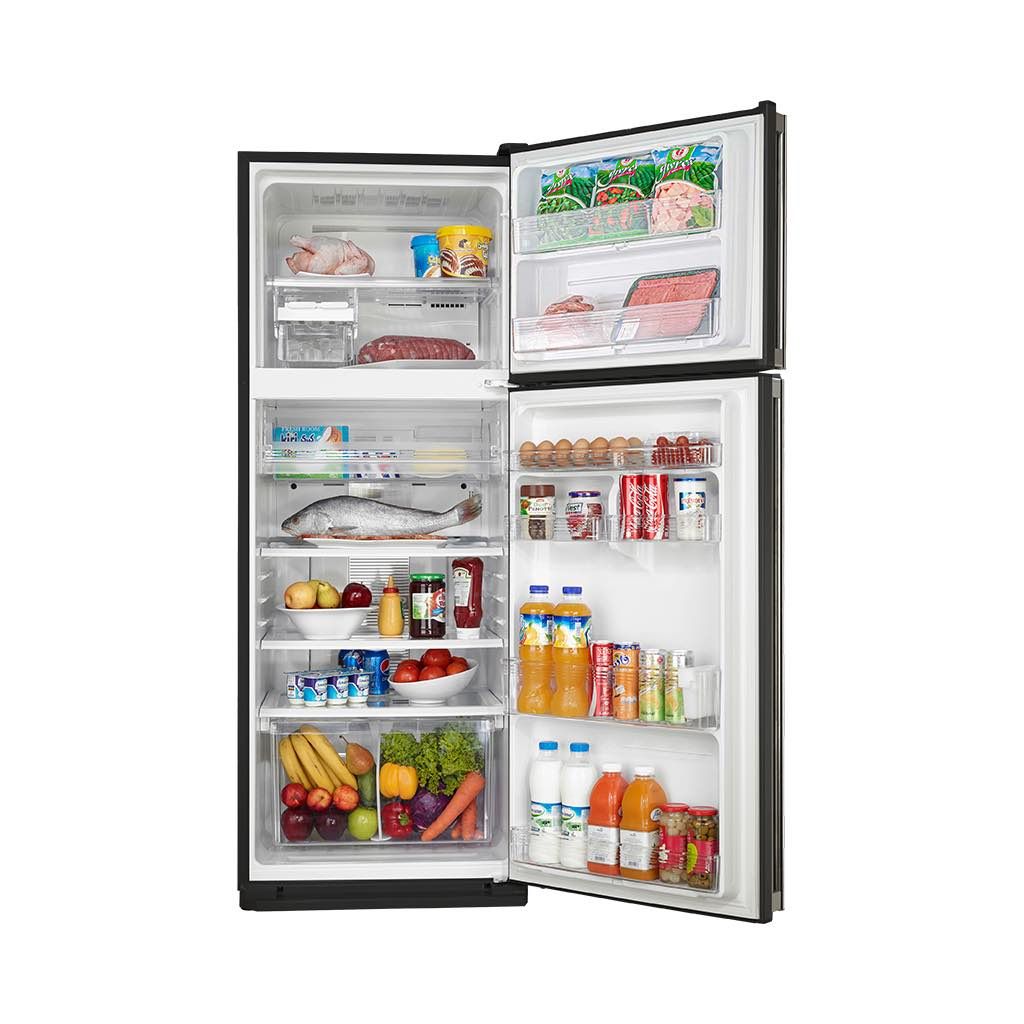 Sharp Top Freezer 396 L Refrigerator - SJ-48C(BK)