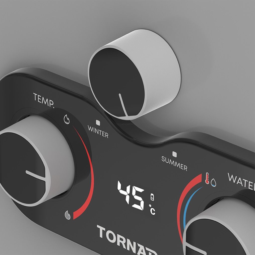 Tornado 10 L Petroleum Gas Heater with Digital Display - GHE-C10BNE-S