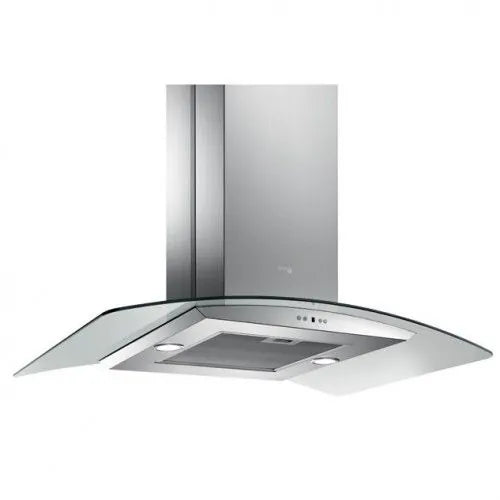 Turbo Air 90cm 750 m3/h Island Curved Glass Hood - LIPARI 90