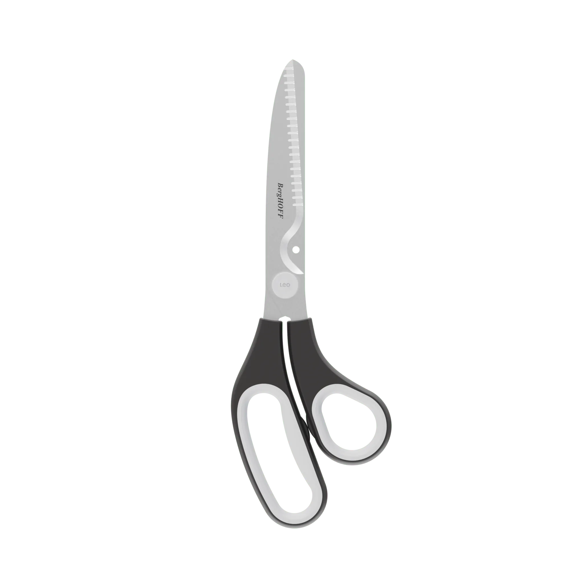 Barg HOFFMultifunctional kitchen scissors with magnetic sleeve Graphite 26cm Made in Belgium