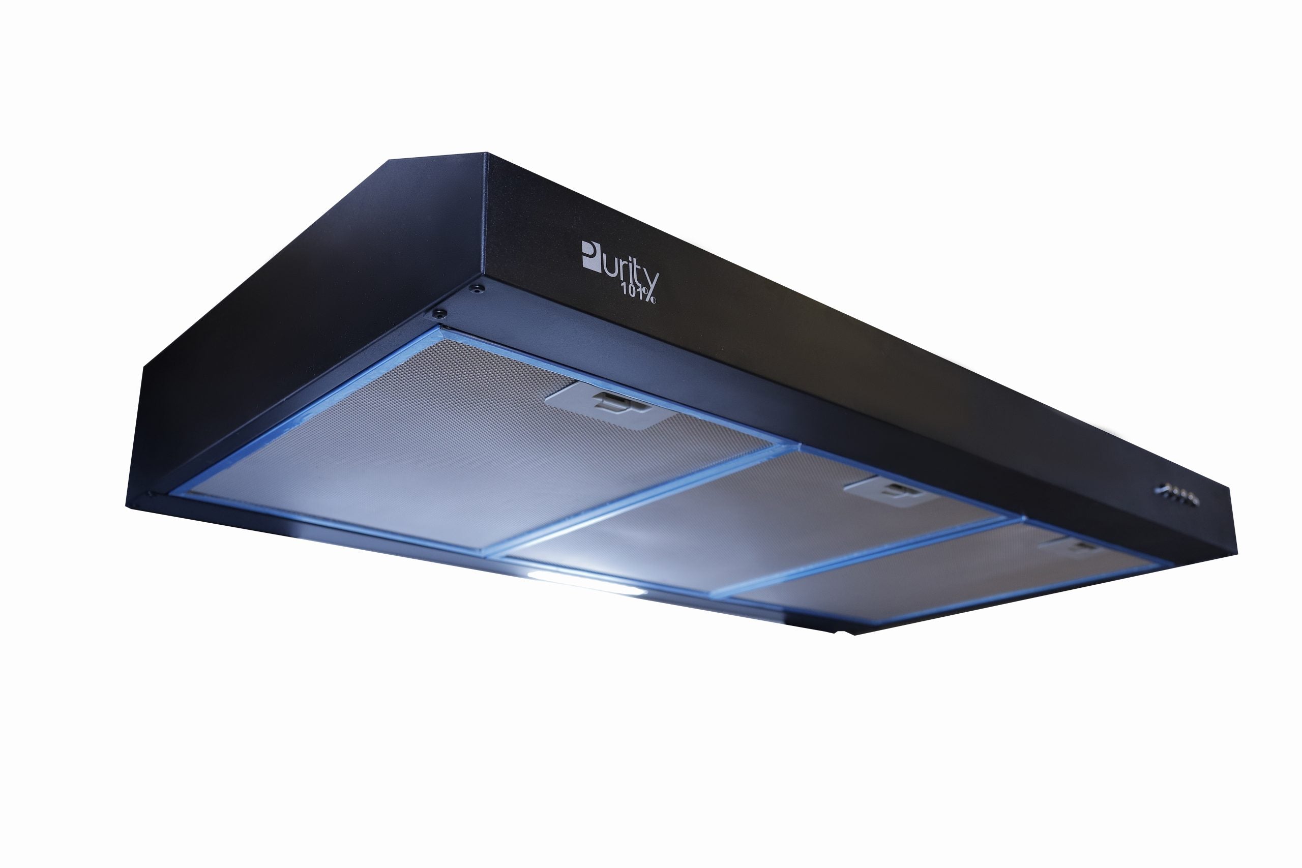 Purity 90cm 450 m³/hr Under Cabinet Built-in Hood - PTSLIM BL