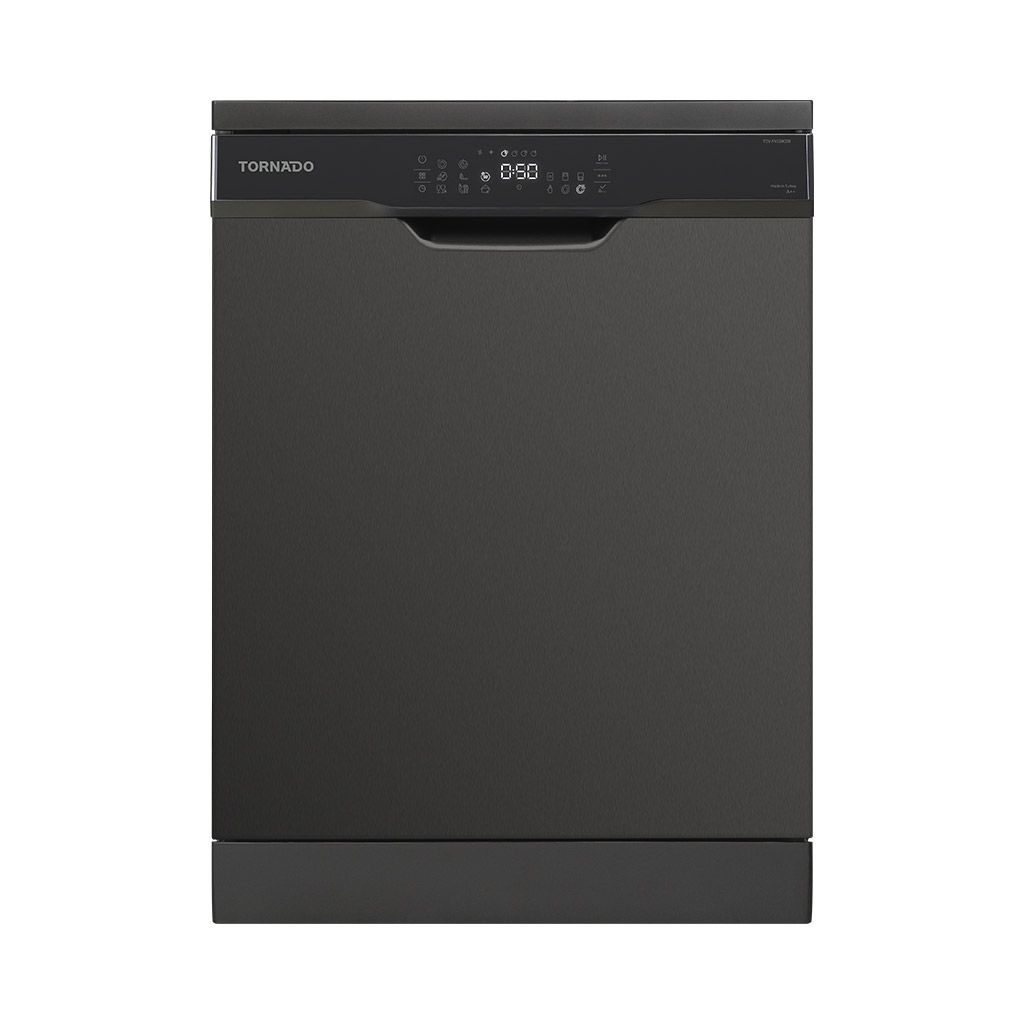 Tornado 60 cm 12-Person 8-Program Digital Dishwasher - TDV-FN128CDX