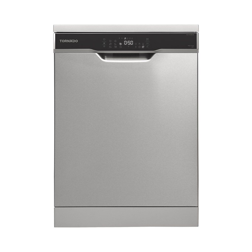 Tornado 60 cm 12-Person 8-Program Digital Dishwasher - TDVFN128COX