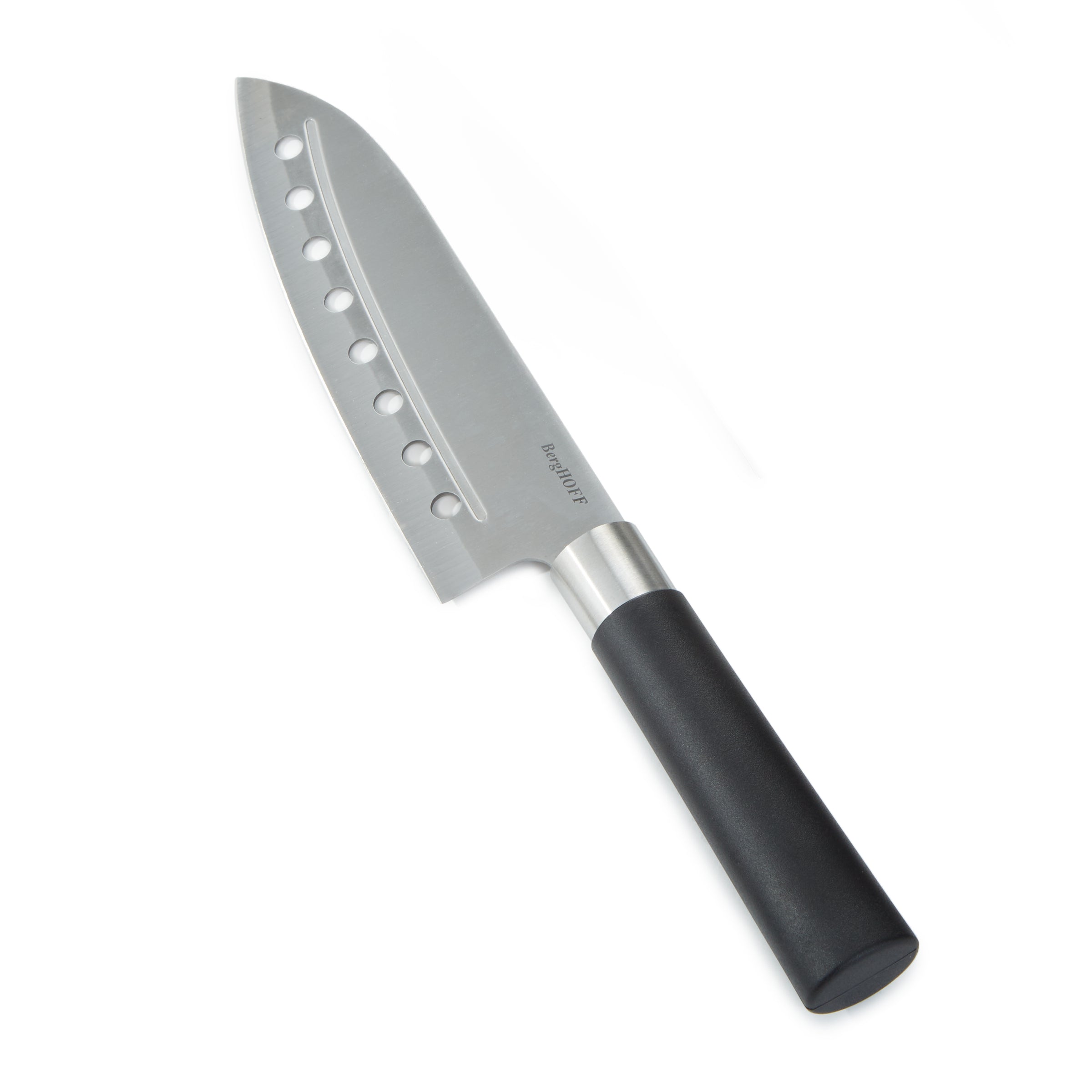 Barg HOFFSantoku knife with holes Codon 17cm Made in  Belgium