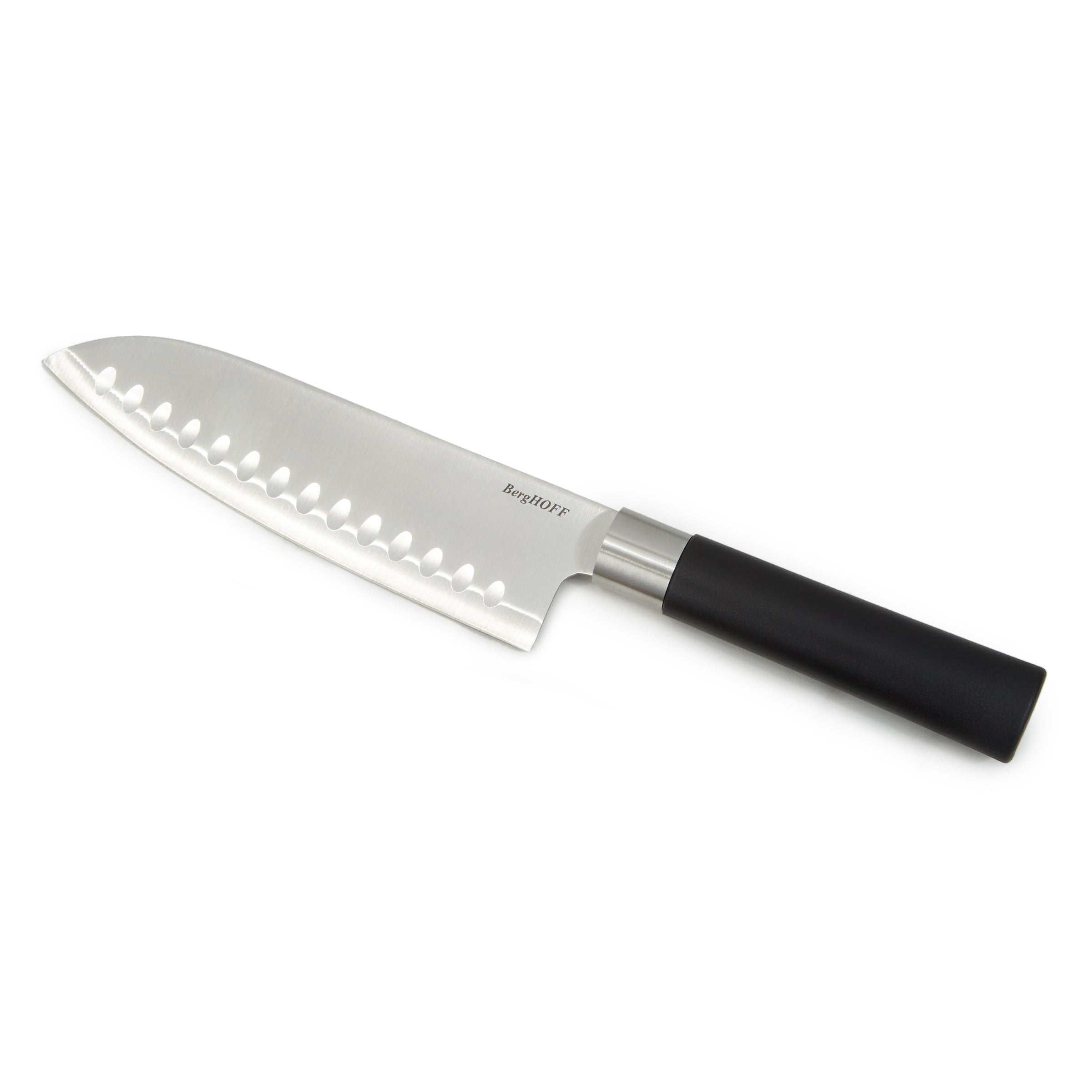 Barg HOFFSantoku knife scalloped Codon 17cm Made in  Belgium