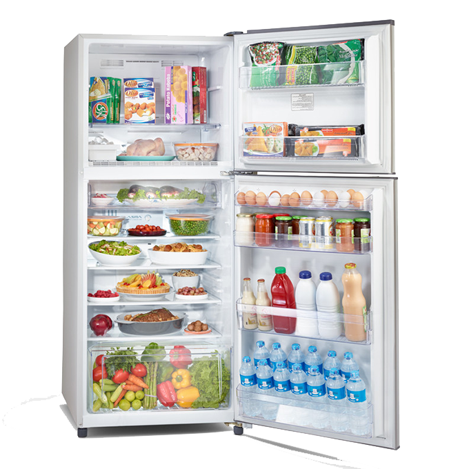 Tornado Top Freezer 386 L Refrigerator - RF48TSL