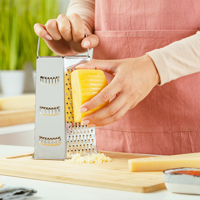 NAVA Stainless steel 6-sided grater "Acer" 22cm Made in Greece