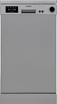 Ocean 45cm 4-Program 10-Person Freestanding Dishwasher - ODT-454-DVS