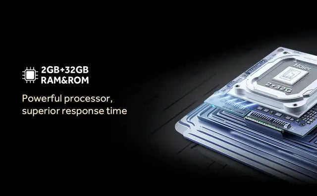 Haier 65 Inch 4K UHD LED Smart TV with Built-In Receiver - H65K80EU