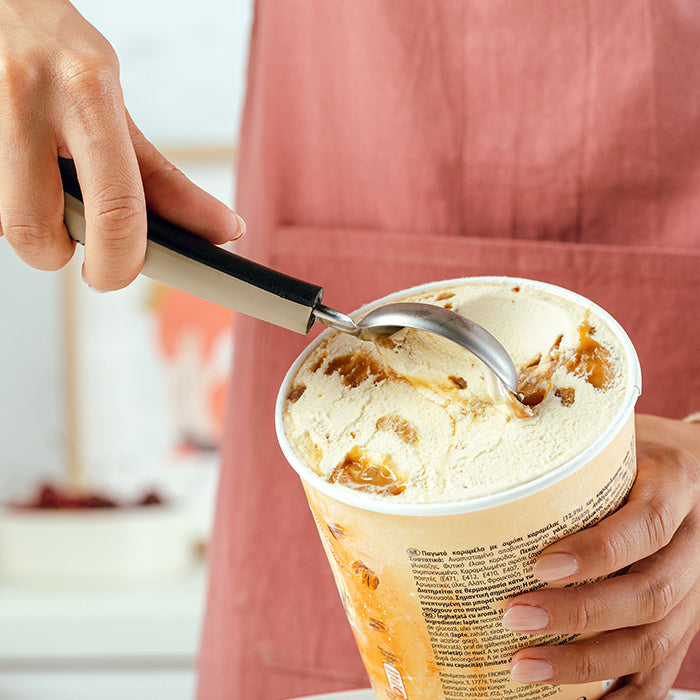 NAVA Stainless steel ice cream scoop "Misty" 18cm Made in Greece