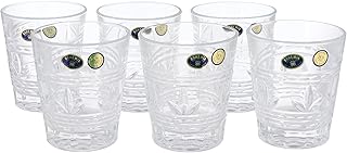bohemia Tulipe Set of 6 Medium Cups 300ml Bohemia