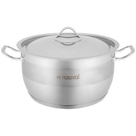 Nouval Stainless Steel Platinum Pot 24 cm