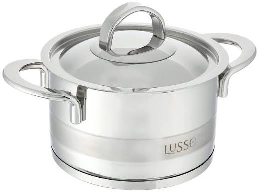 Nouval Stainless Steel LUSSO Pot 24 cm