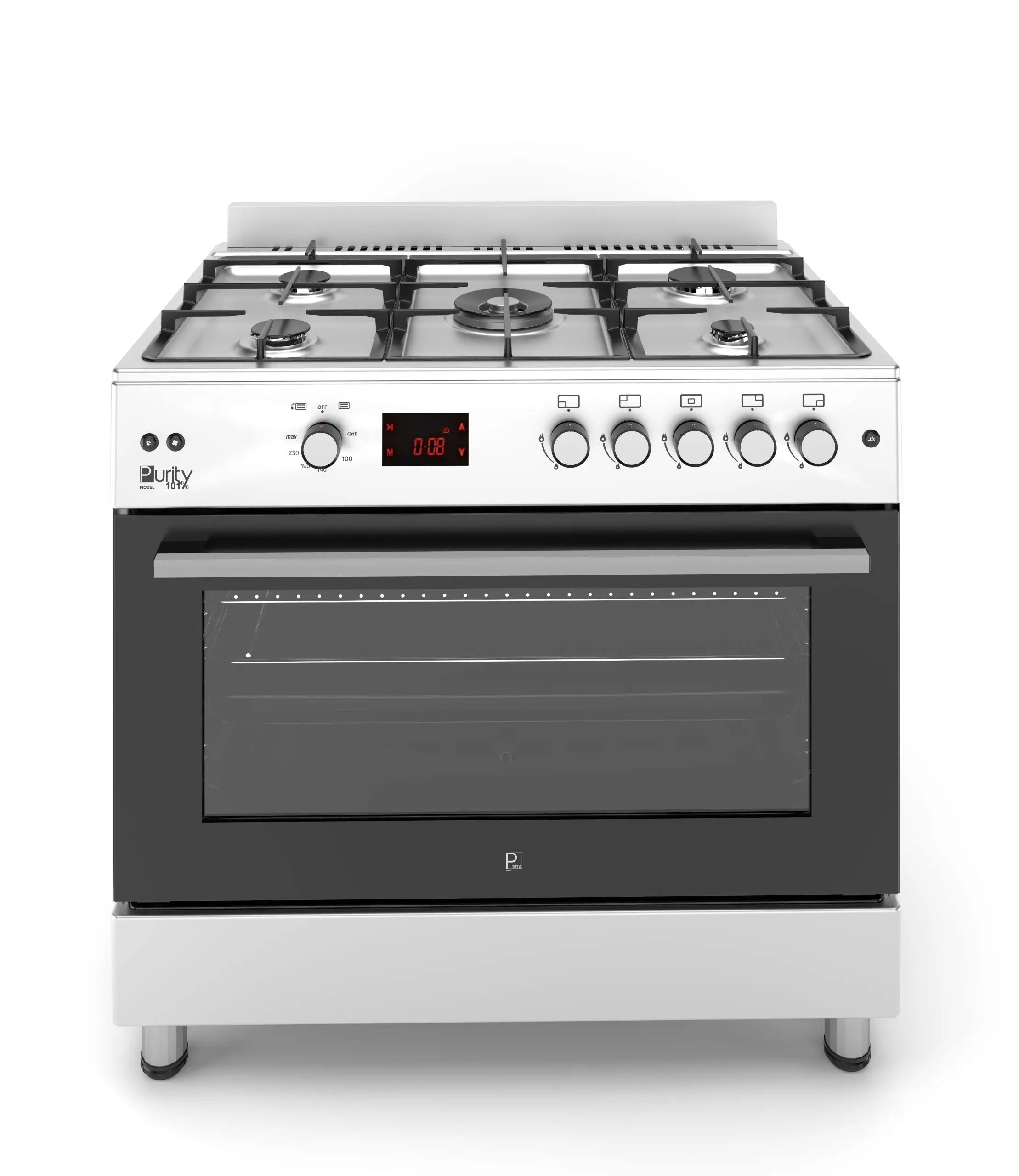 Purity 90cm 5-Burner Freestanding Gas Cooker - FRGG9050